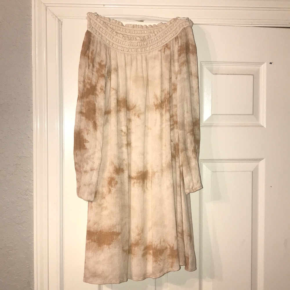 Caramel Marble Dress
